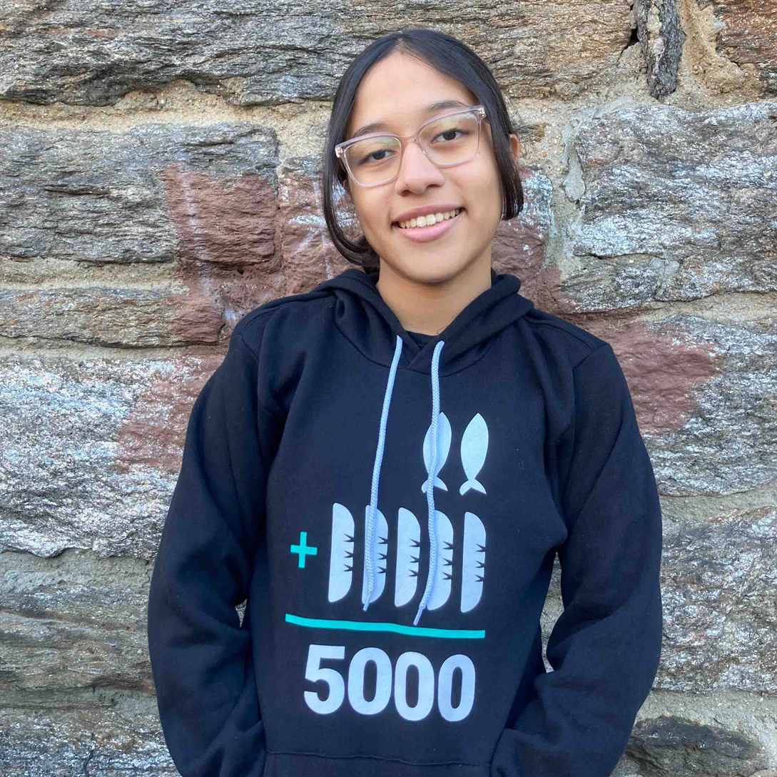 2+5=5000 Hoodie - Image 9