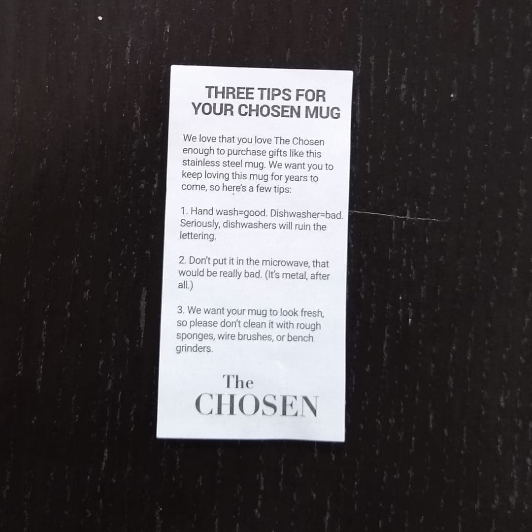 Come and See Stainless 16 oz. Mug - Image 5