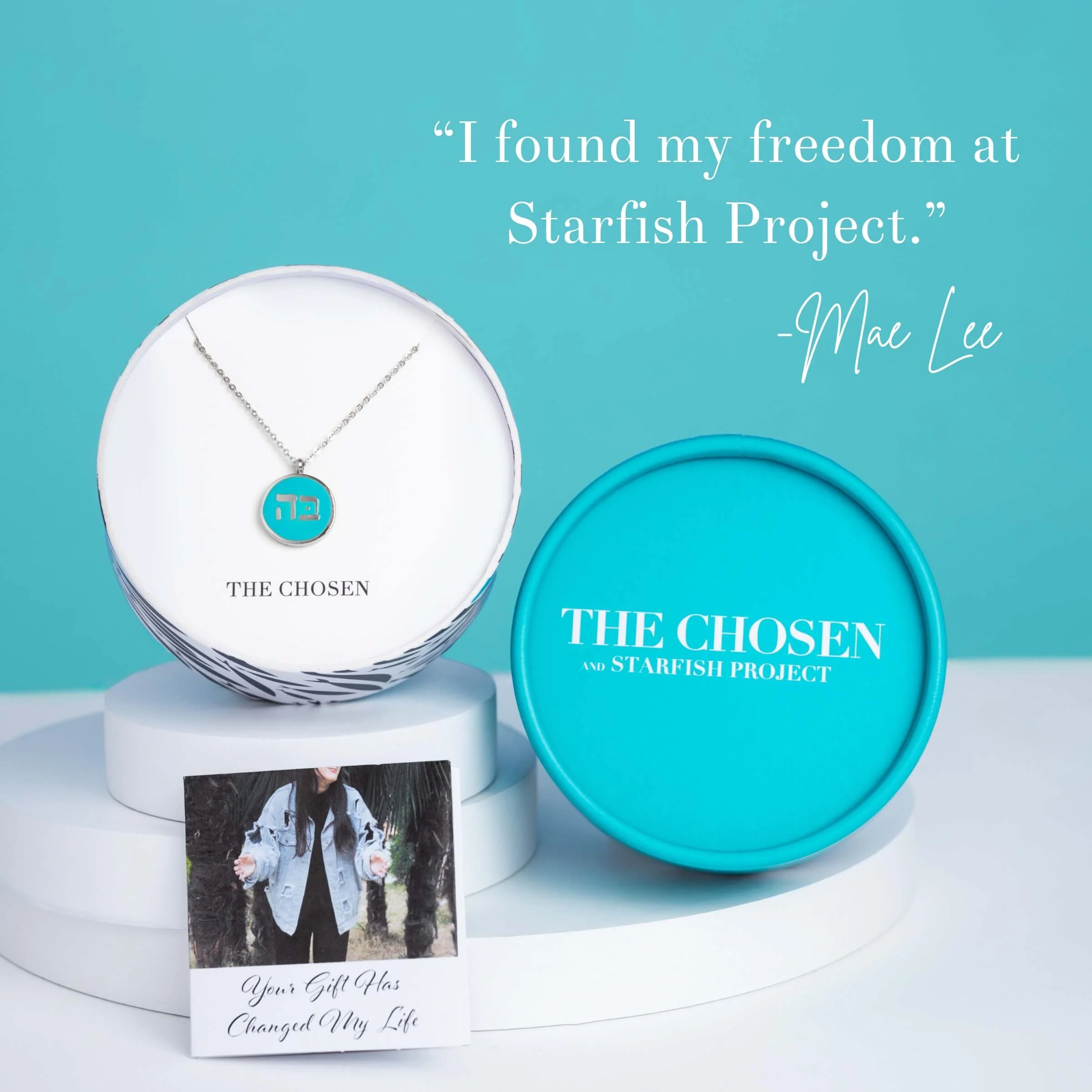 Hebrew 5 & 2 Necklace - Image 9