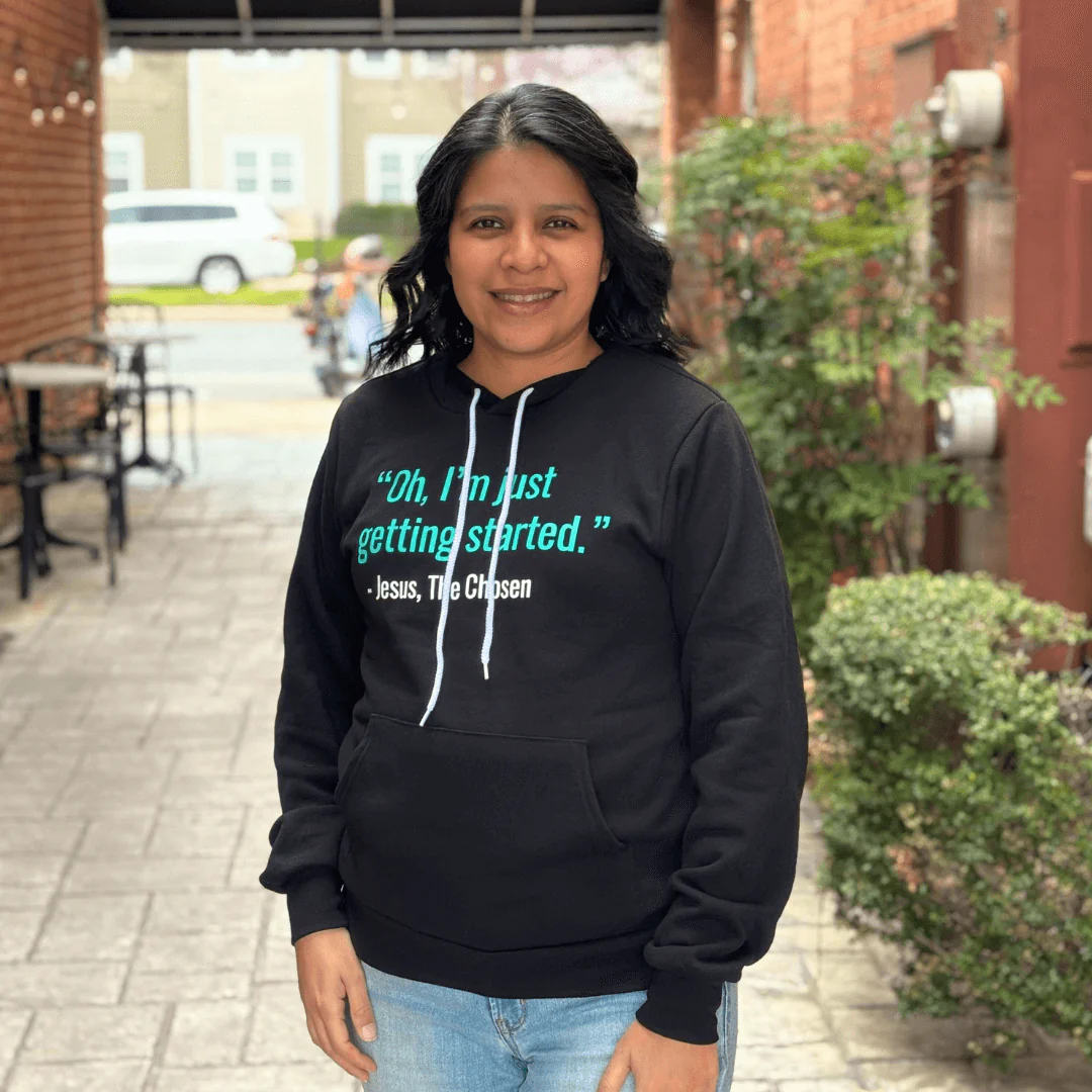 Oh I'm Just Getting Started Hoodie - Image 3