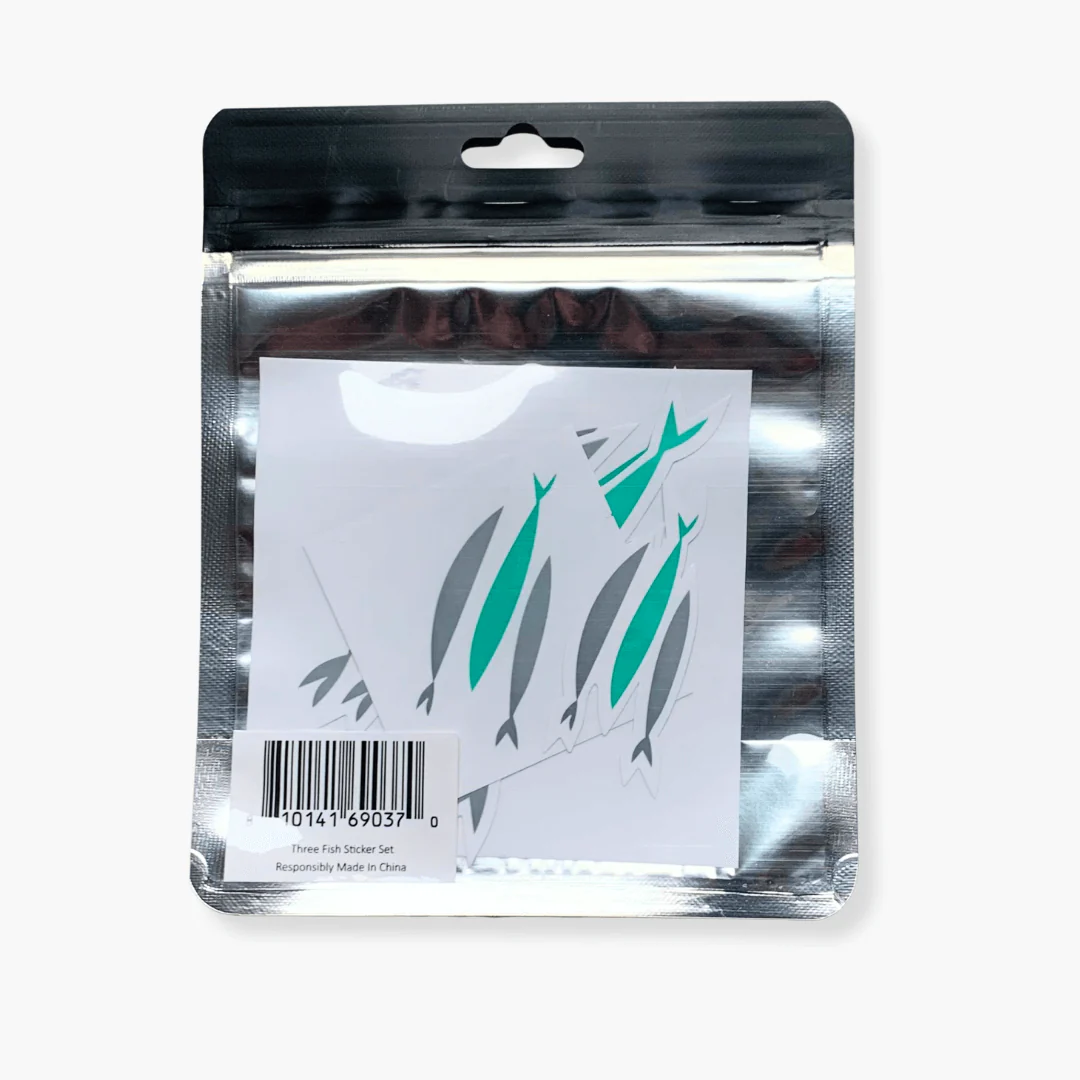 Three Fish Sticker Set - Image 3